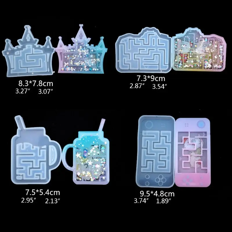 Лабиринт зыбучий песок подвеска лабиринт рыбный бак замок брелок с камерой