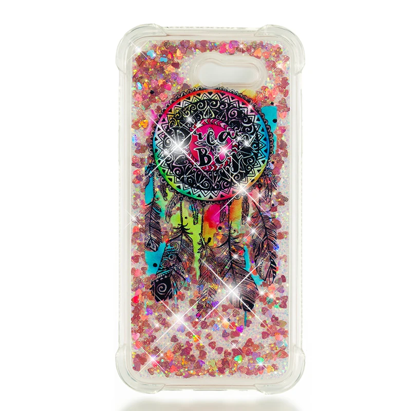 Shockproof Cases for Samsung Galaxy J3 J5 J7 2017 U.S Eu Version Quicksand Case Pattern Back Cover Shell | Мобильные телефоны и