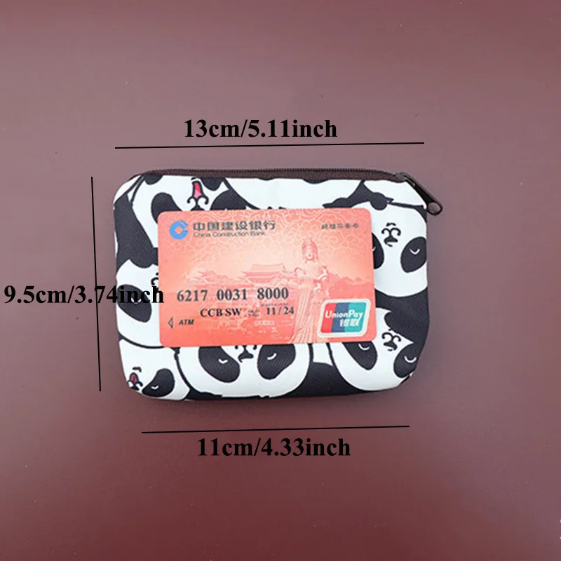 

Cute Cartoon Animal Coin Purse Women Mini Canvas Card Holder Small Wallet Pouch Daily Storage Bag Kawaii Girls Purse Clutch