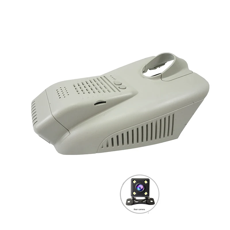 Dual lens-Grey Novatek 96655 1080P WiFi приложение двойной Лен Автомобильный видеорегистратор для Mercedes Benz C200 CLS260 320 C180 C180L C200L GLC Автомобильный регистратор - Название цвета: Dual lens-Grey