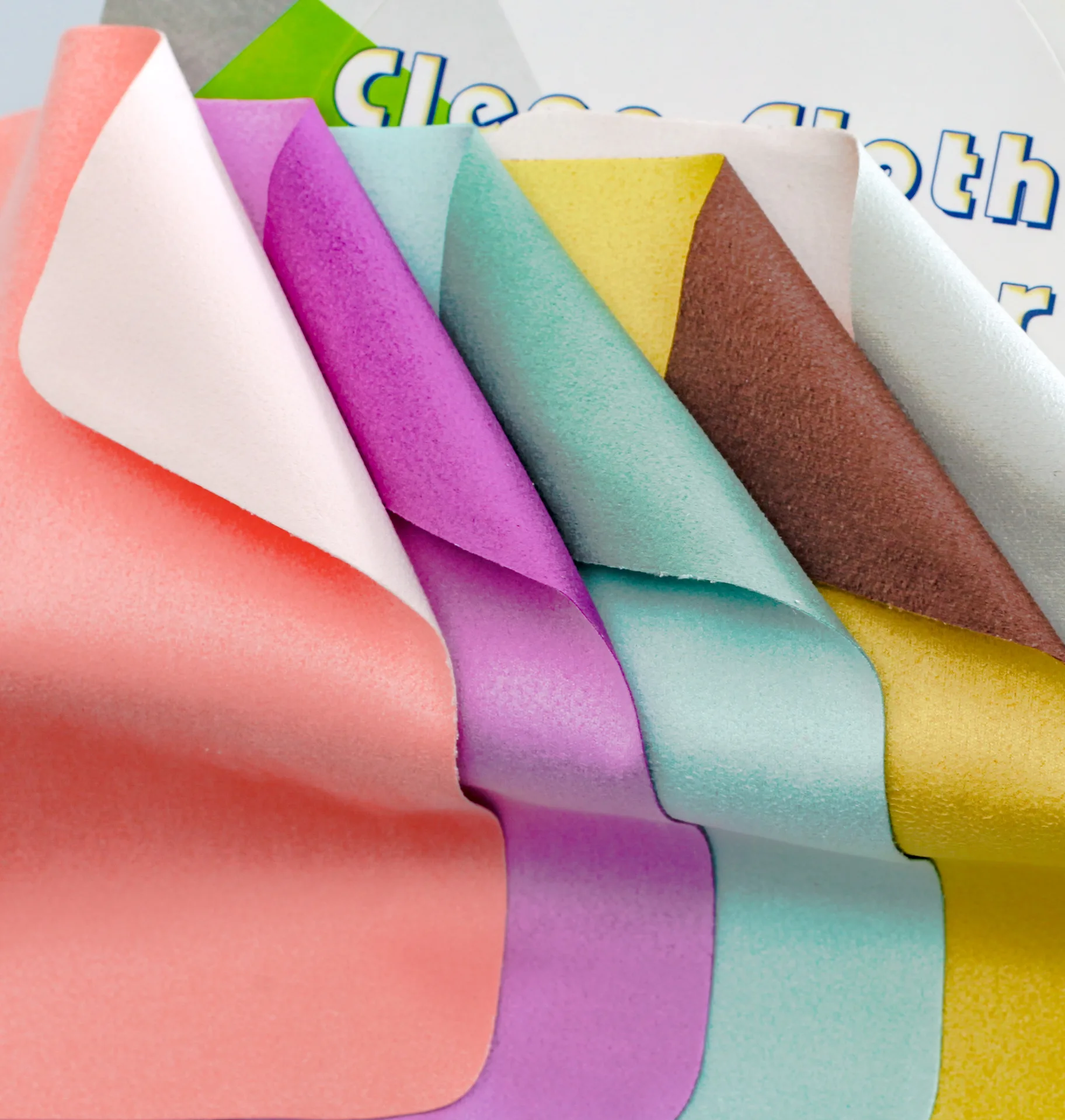 5pcslots high quality chamois glasses cleaner double sided color 1417cm glasses cleaning cloth for lens phone cleaning wipe free global shipping