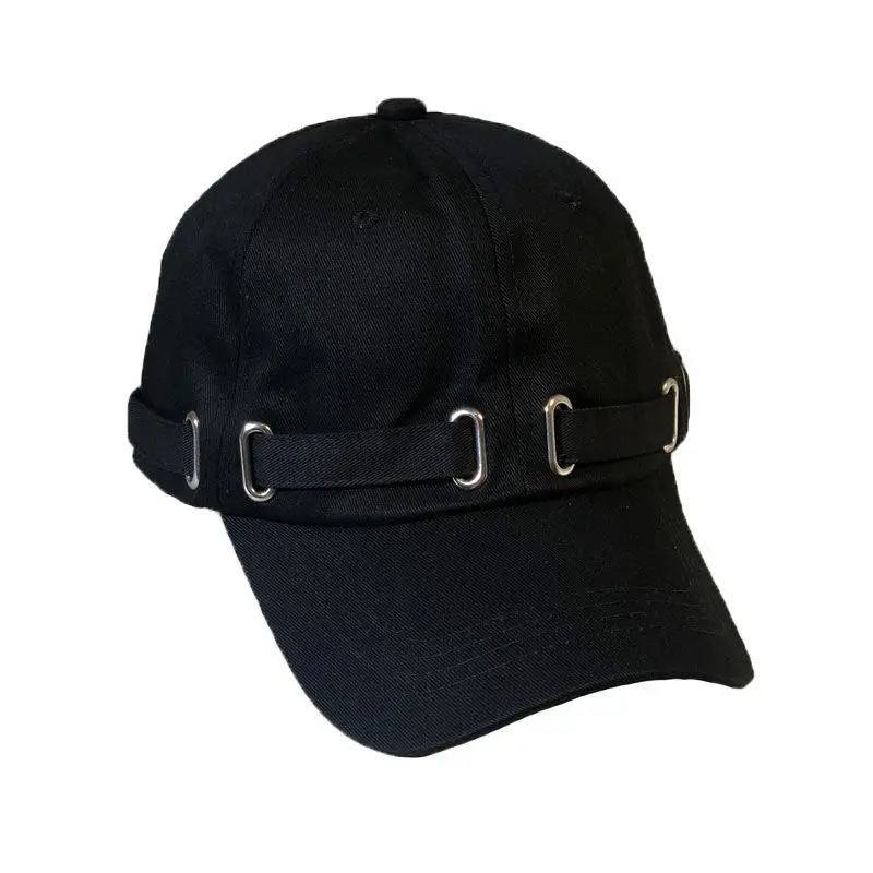 

Moment Brand Hat Men's Cotton Hard Top Ins Caps Korean Version of The Tide Baseball Cap