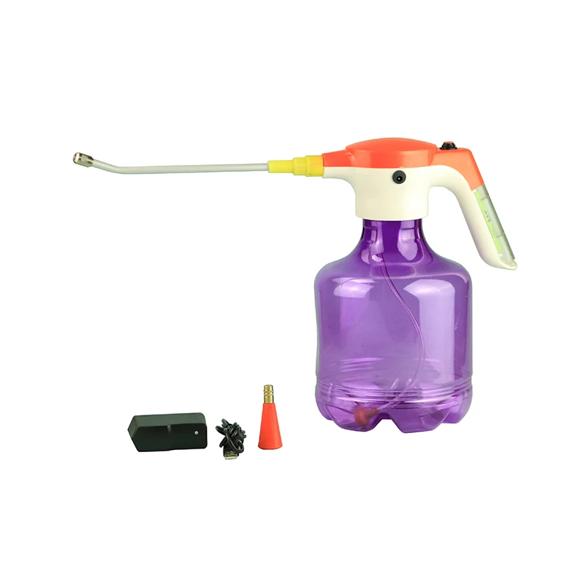 Purple-3L Бытовой электрический 3L спрей бутылка Садоводство портативный ирригационный завод инструменты большой емкости ручной Электрический распылитель - Цвет: Purple-3L