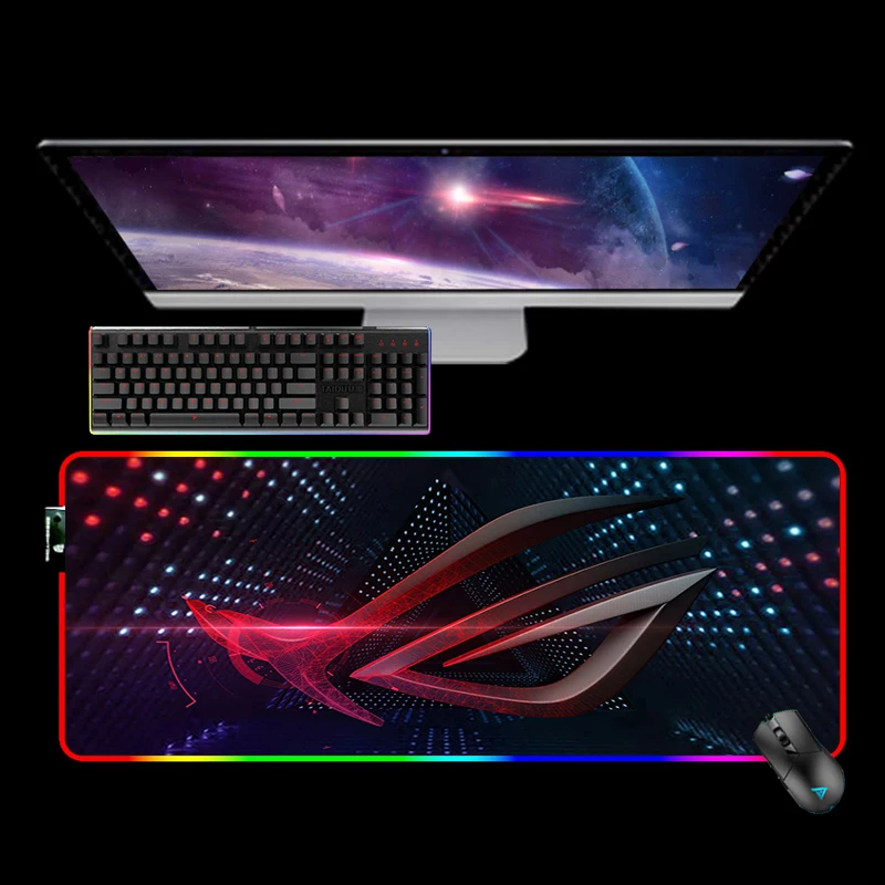 настольный коврик asus игровой