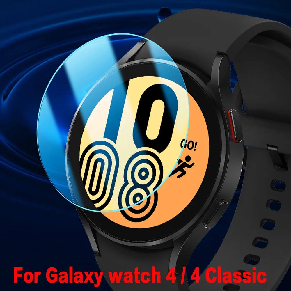 

Watch Glass Film For Samsung Galaxy Watch 4 Classic 42mm 46mm Tempered Glass For Samsung Watch 4 40mm 44mm Screen Protector Film