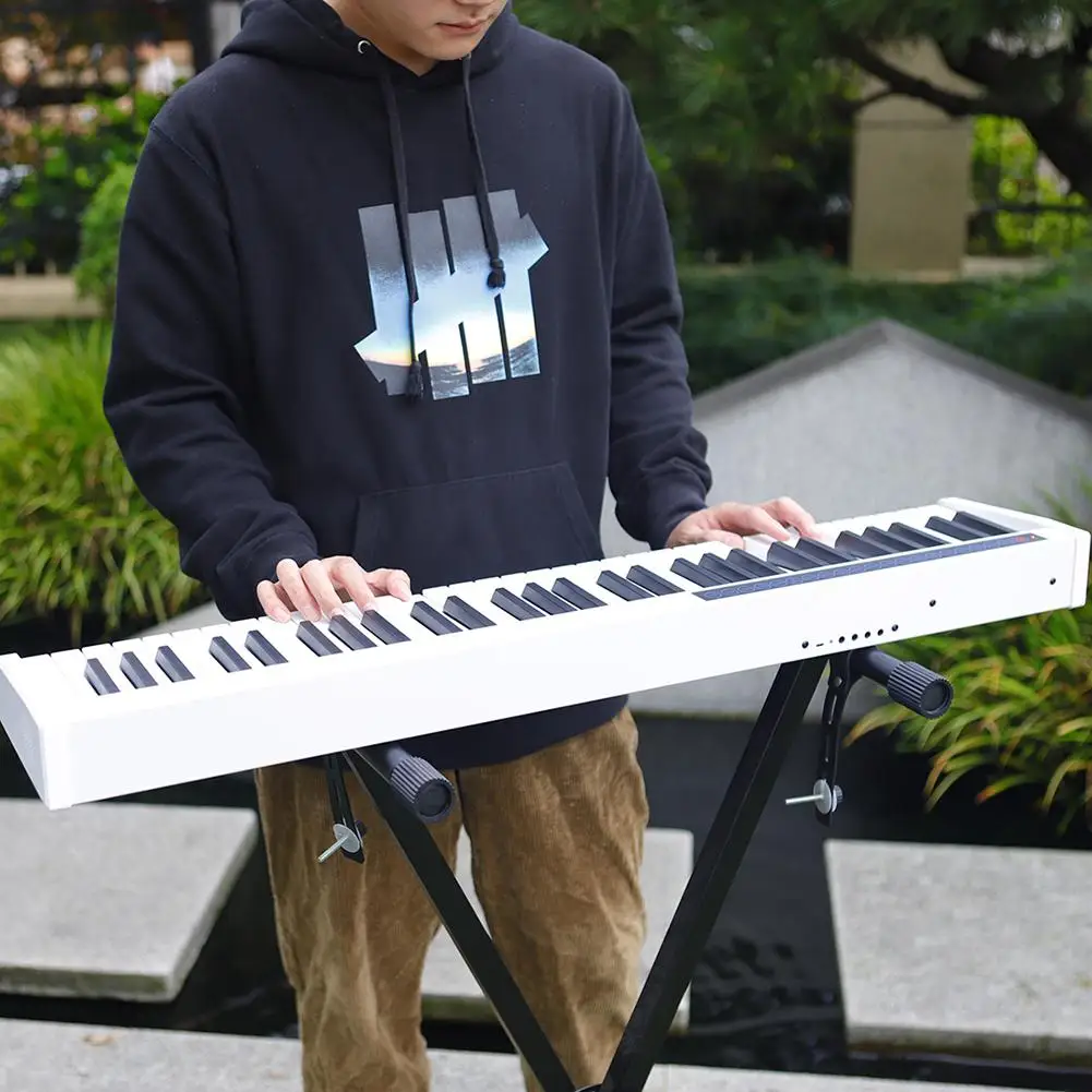 

61 Key Beginner Digital Piano Keyboard Rechargeable Professional Smart with Full Size Ultra-thin Portable Electronic Organ Hot