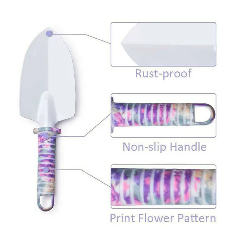 10pcs Garden Tool Set Grafting Pruning Shovel Rake Spray Bottle Tools Kit |