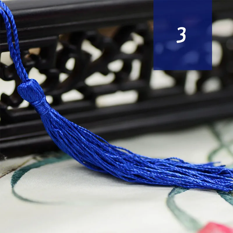 Бахрома из полиэстера и шелка отделка хлопка 12 5 см кисточки для шитья Аксессуары