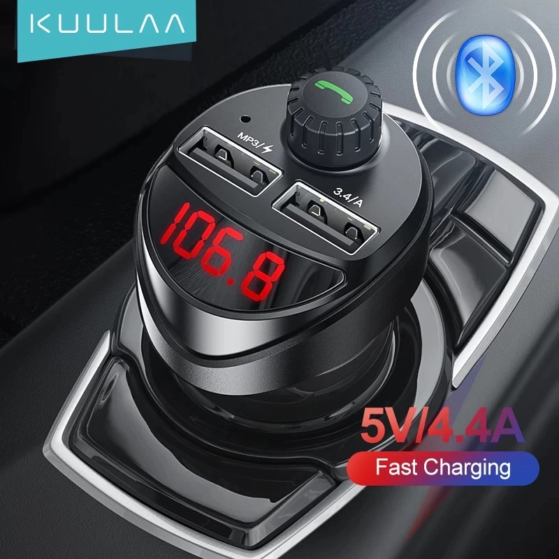 

Автомобильное зарядное устройство Kuulaa LC01, USB Type-A x 2, 10 Вт