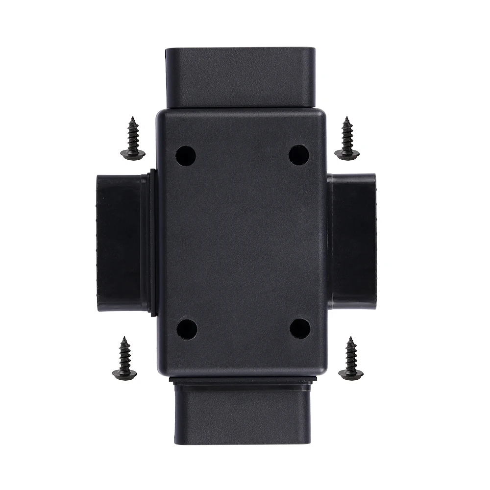 16 Pin OBD2 Автомобильная Соединительная заглушка 1 штекер до 3 Женский ELM327 многофункциональный разъем диагностические кабели инструмент автомобильный Соединительный адаптер