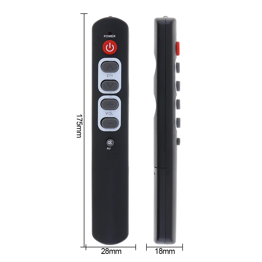 Умный пульт дистанционного управления поддержка 2 батареек xAAA с большими