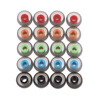 Насадки-вкладыши L M S 20 шт., мягкие силиконовые наушники-вкладыши, насадки для наушников