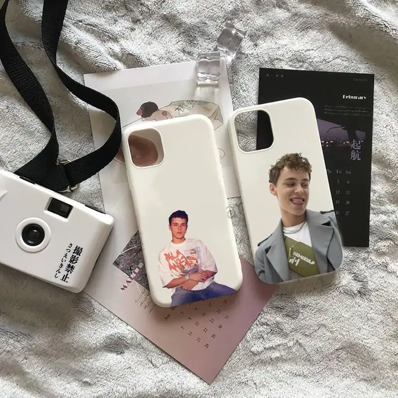 

Aron piper Spanish actors Phone Case Candy Color for iPhone 6 7 8 11 12 s mini pro X XS XR MAX Plus
