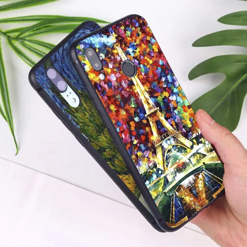 Для xiaomi redmi note 7 8 pro 7a k20 5 6 4x мягкий силиконовый чехол для телефона Van Gogh Art |