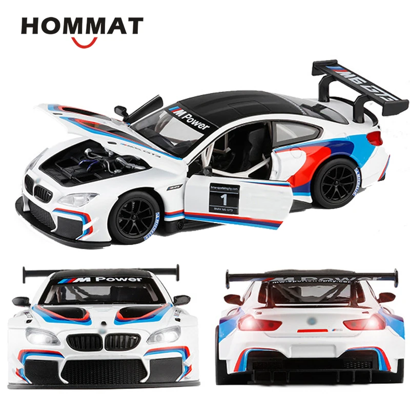HOMMAT 1/24 масштаб M6 GT3 металлический сплав гоночная модель автомобиля 1:24 Diecasts &amp Toy