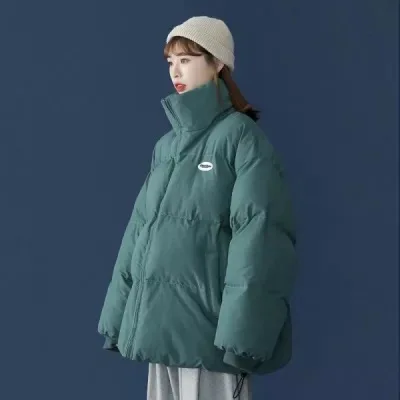 

2021 New Style Female Winter Korean Version Loose Short Bread Jacket Down Padded Jacket