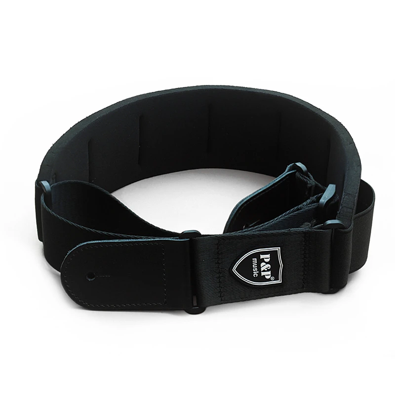 Высококачественные утепленные натуральная кожа гитарный ремень для