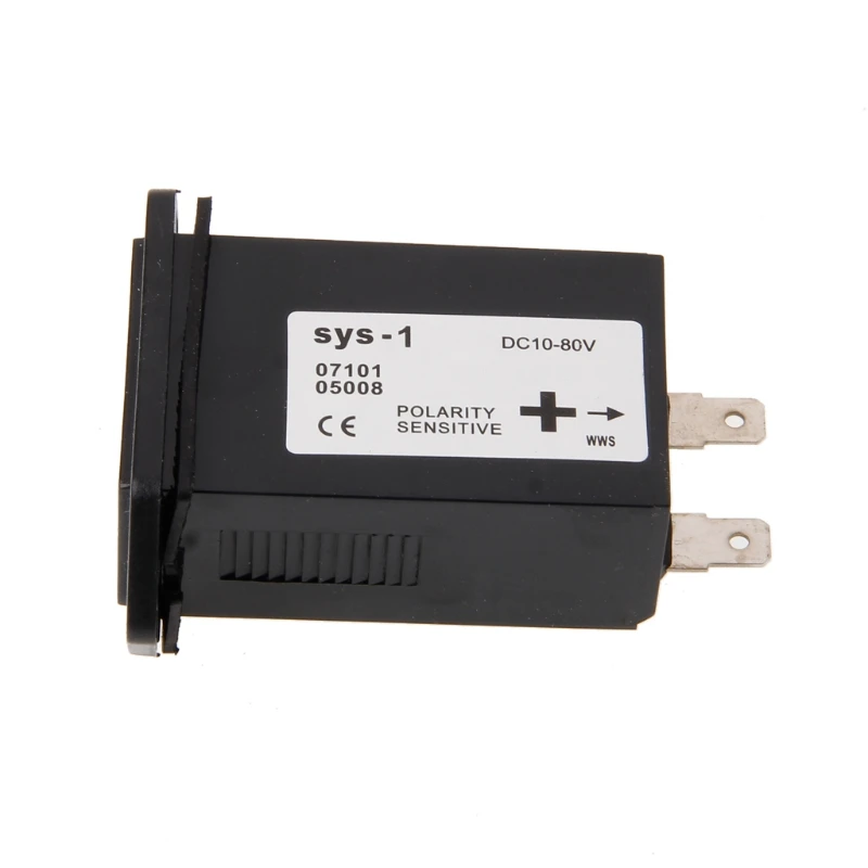 Новый DC10V-80V генератор герметичный счетчик моточасов для лодки автомобили