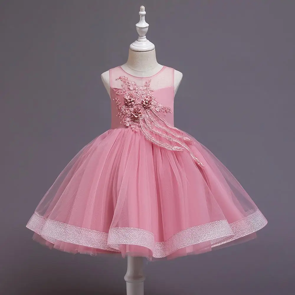 Для маленьких девочек одежда 1st на день рождения юбка-пачка для платье Свадебное