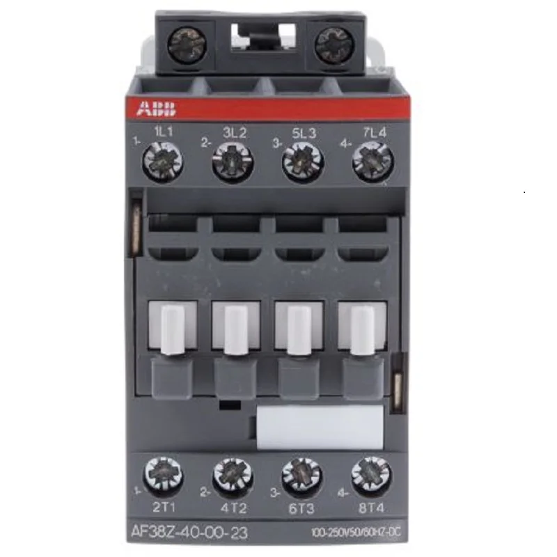 

ABB 4-ploe contactors AC-1 55A AC/DC operated 4 N.O. main poles AF38Z-40-00-23