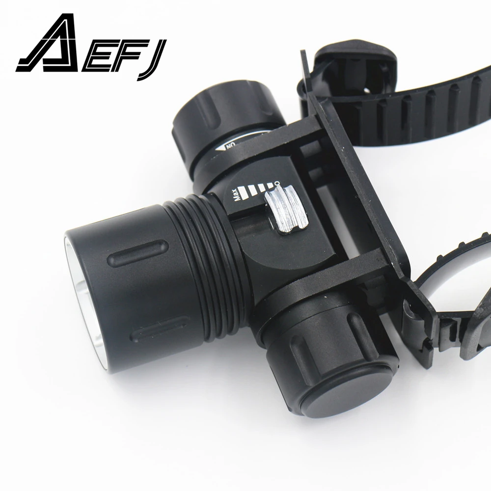 Дешево Налобный фонарь XML L2, светодиодный, 100 м