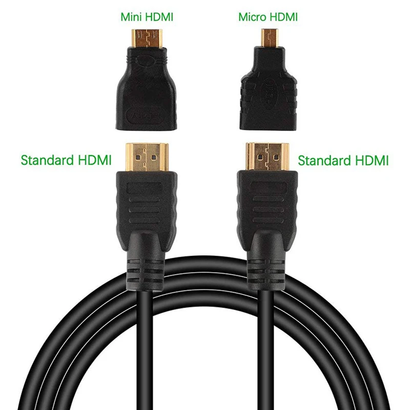 Хой qualität Мини HD-адаптер микро HD stecker 1 5 M 4K кабель geeignet для PS3 HDTV DVD XBOX PC Pro - купить по