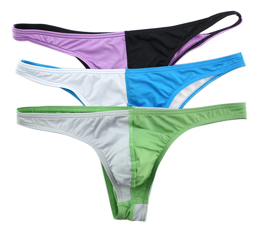 Сексуальные мужские плавки нижнее белье трусы с низкой талией Трусики бикини