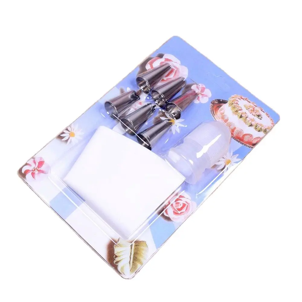 

LXYY DIY выпечка 8 шт. инструменты для украшения набор для украшения рта мешочек для украшения крема ротовой пакет инструмент для торта