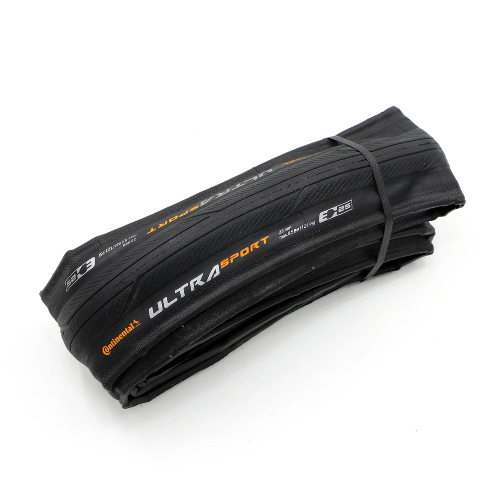 Складная шина для дорожного велосипеда Continental Ultra Sport III 700x2 3/25 черная 1