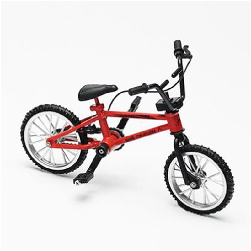 Синий сплав имитации пальцев Bmx велосипед Детский развивающий подарок мини