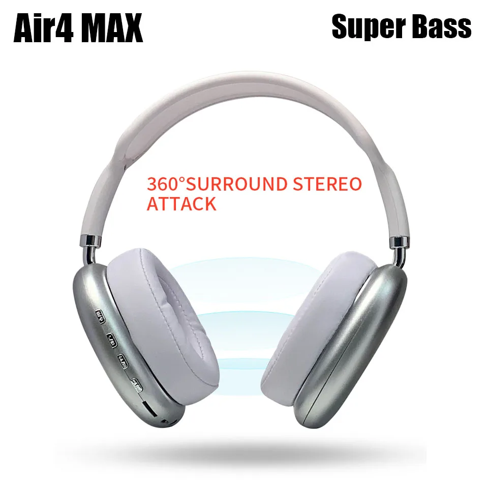 Оригинальные беспроводные наушники Air4 MAX Pk Air3 Pro Bluetooth стерео Hi Fi гарнитура с супер