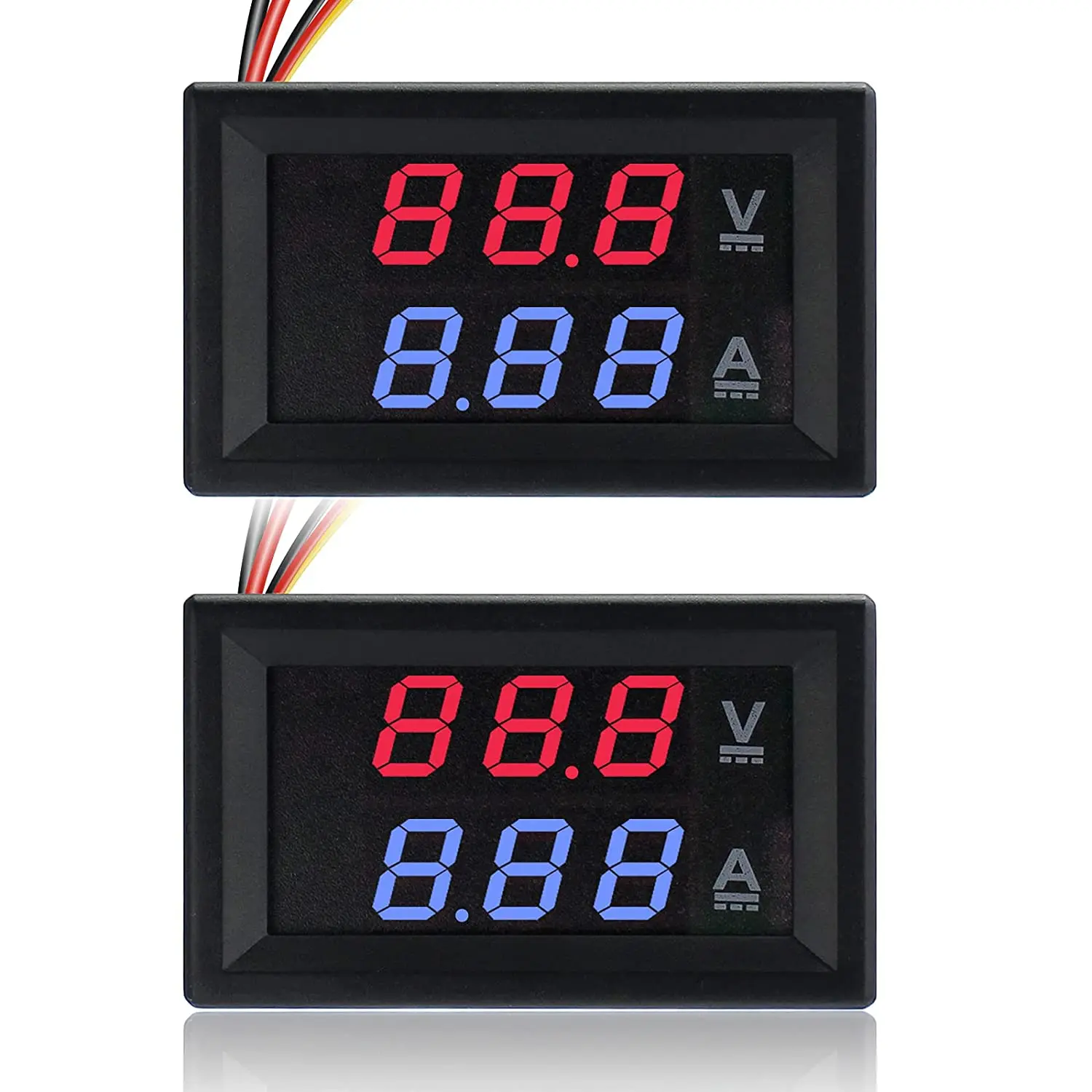 Цифровой вольтметр-амперметр с ЖК светодиодный дисплеем 0 28 дюйма 100 в 10 А |
