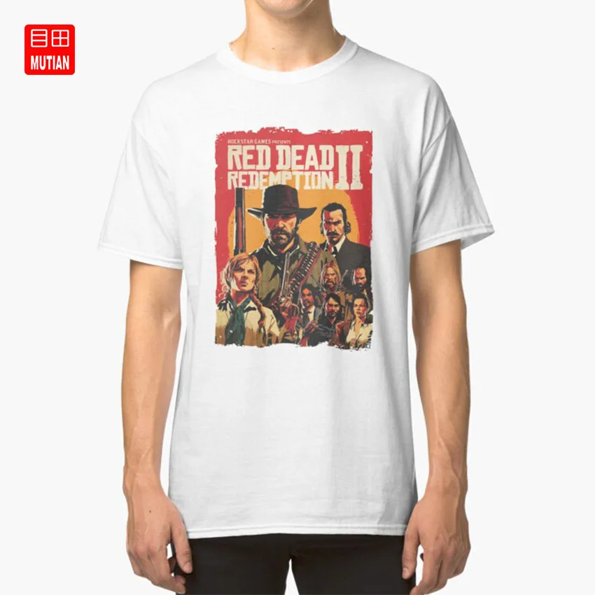 Футболка Red dead выкуп 2 red Артур Морган Дикий Запад Западный|Мужские футболки| |