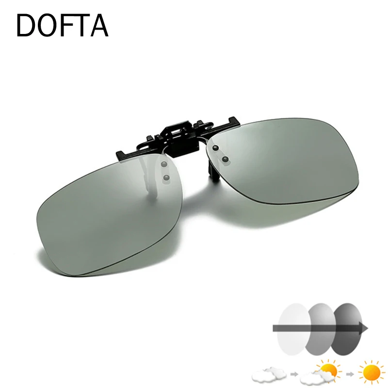 Фотохромные солнцезащитные очки DOFTA с клипсой защита от Уфа светильник