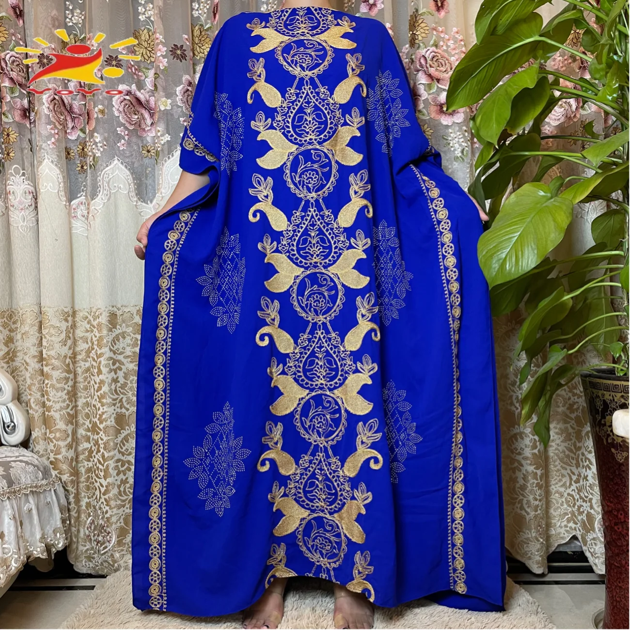 2021 Dubai Abaya For Women Caftan High-grade Rrope Embroidery Muslim Dress Modest Kimono Long Sleeve Plus Size Bou