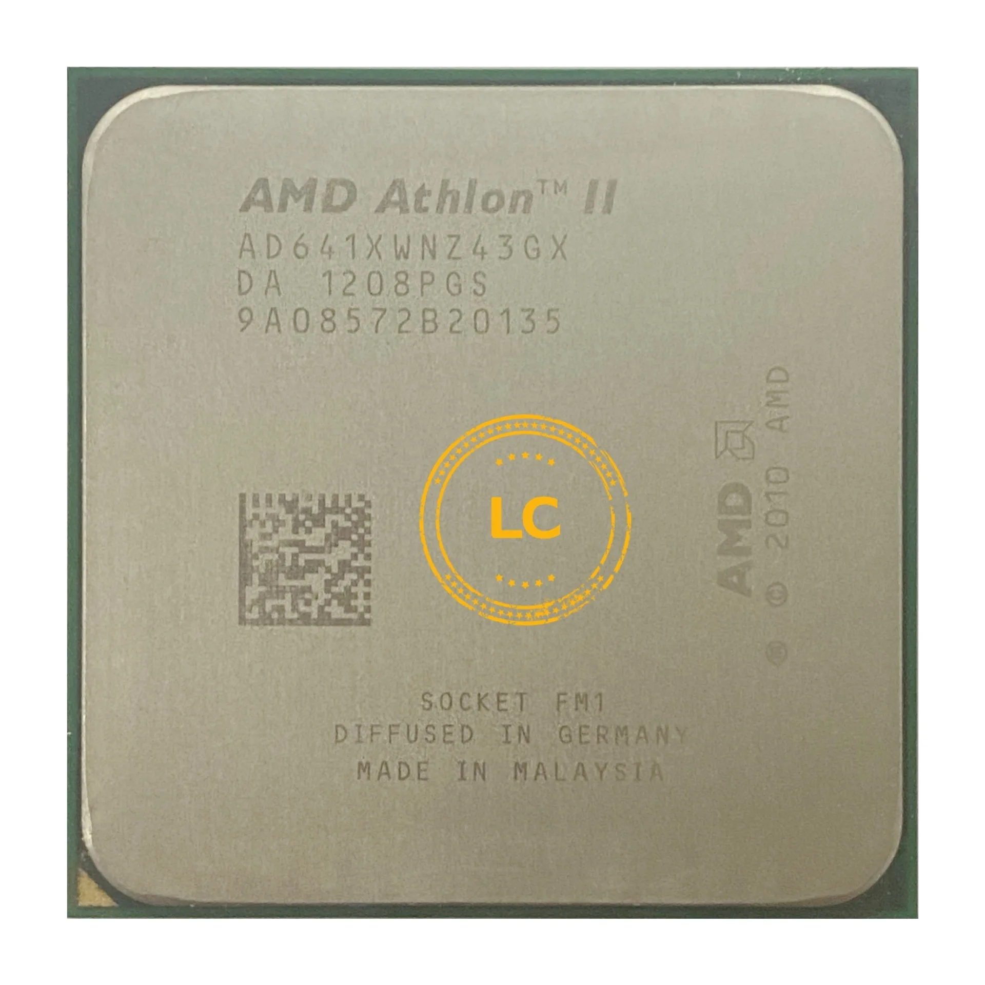 Четырехъядерный процессор AMD Athlon II X4 641 2 8 ГГц AD641XWNZ43GX разъем FM1|Процессоры| |