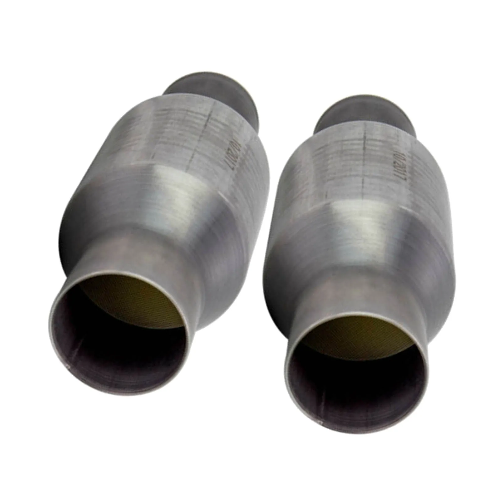 

2 Pieces 2.5in Inlet/Outlet Universal Catalytic Converter High Flow 410250