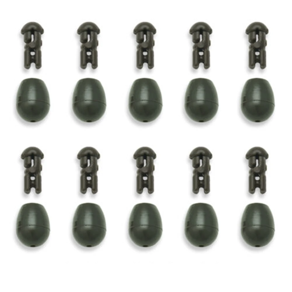 25pcs Connector Carp Terminal Method Feeder Green Kit 9.5*6mm Quick Change | Спорт и развлечения