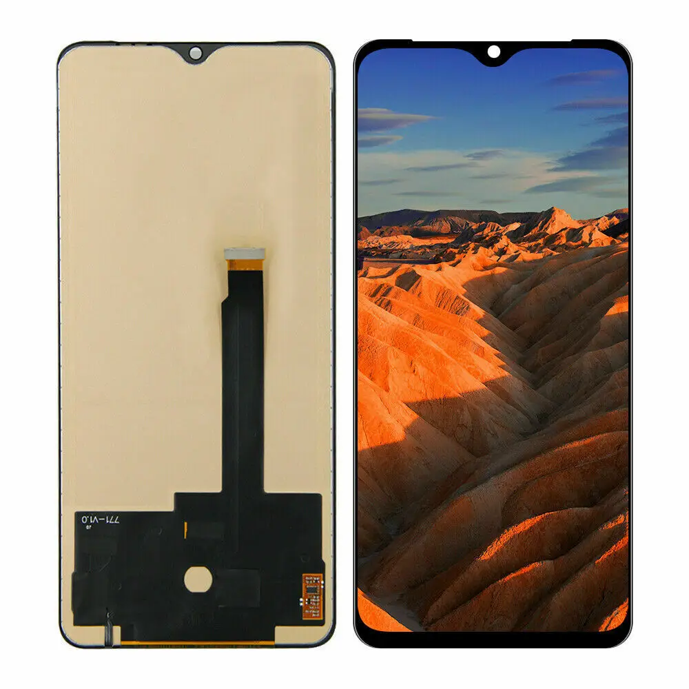 Pantalla OLED para OnePlus 6T Oneplus 7T, repuesto de pantalla t&aacute;ctil LCD, digitalizador, piezas negras-0