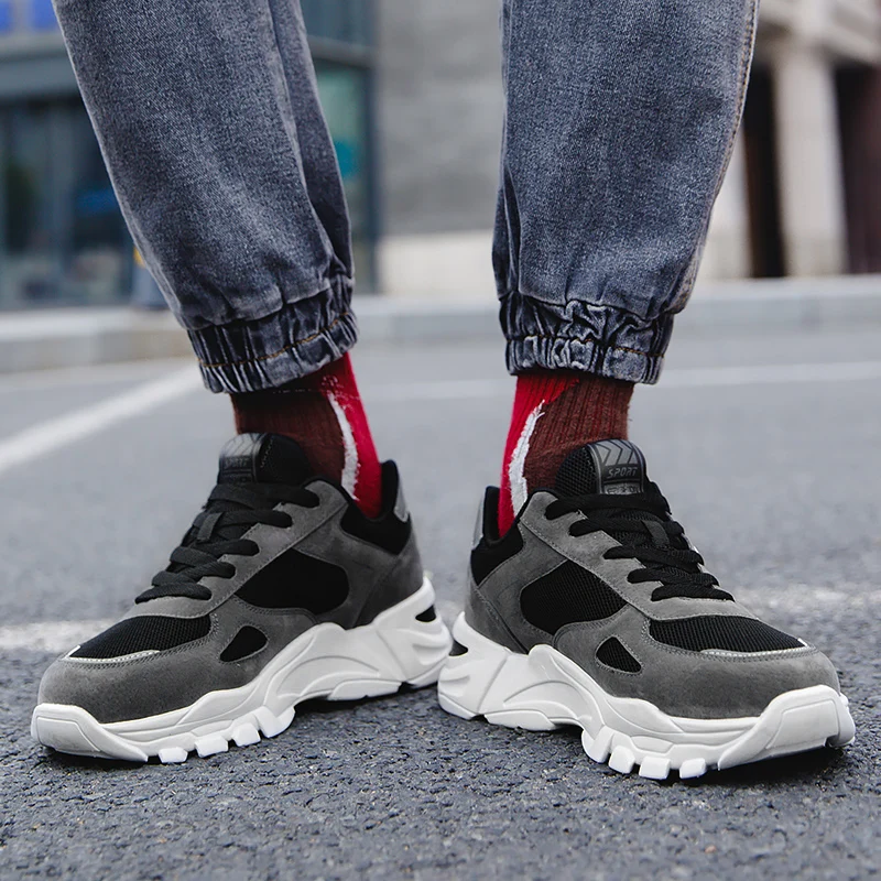 

Men Causal Shoes Pring Brand Spring Designer Wedges White Sneakers Platform Tenis Feminino Trainers Male Walking Fashion Tenis