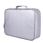 Огнеупорные Водонепроницаемый Сумка для документов, 4-Слои сумка для хранения, набор с секретным замоком, для A4  A5 файлы паспорт