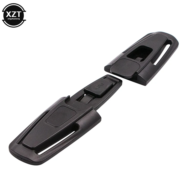 

Child Seat Belt Adjuster Car Baby Safety Seat Strap Belt Buckle Latch Black Nylon PA66 14.5cm x 4cm