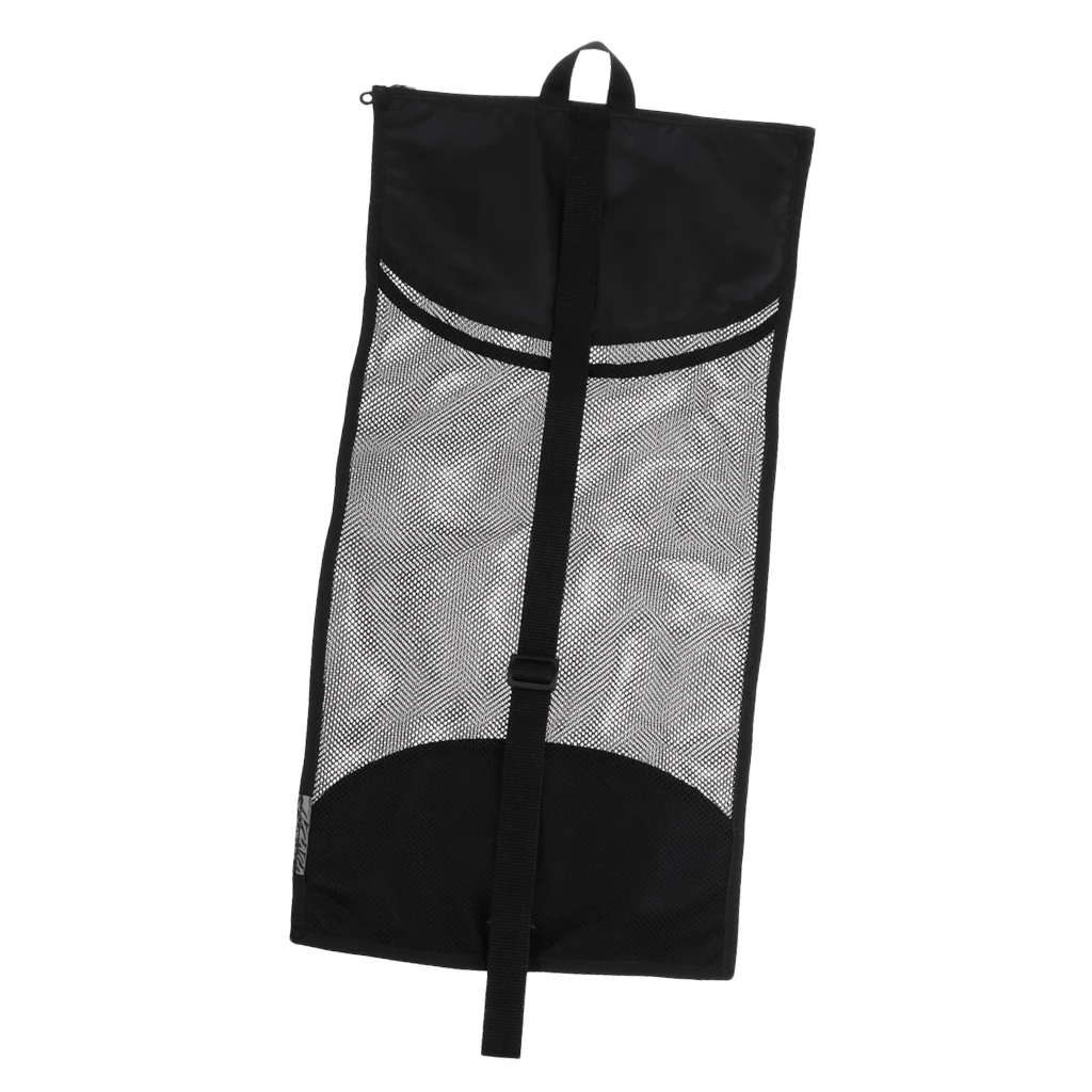 

Premium Nylon Mesh Scuba Diving Diver Snorkel Gear Zip Bag Shoulder Backpack