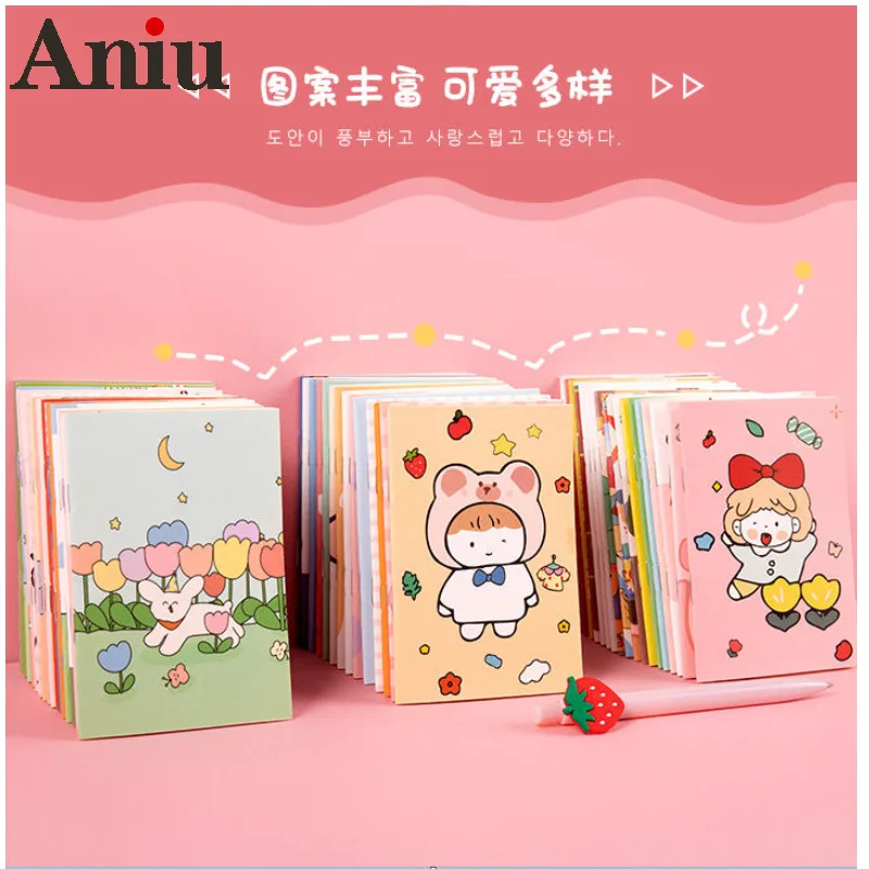 

5 шт. мультяшный блокнот маленький бен маленькие портативные ученики вознаграждение искусственная оптовая продажа портативный Блокнот кан...