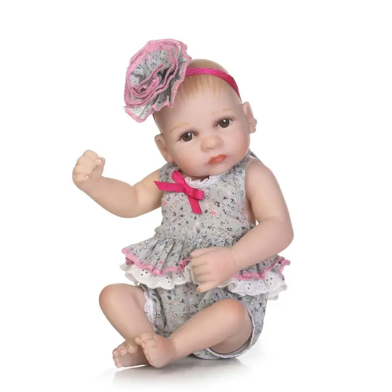 Реалистичные ручные окрашенные волосы Bebes Reborn Baby DOLLMAI Новые все силиконовые куклы