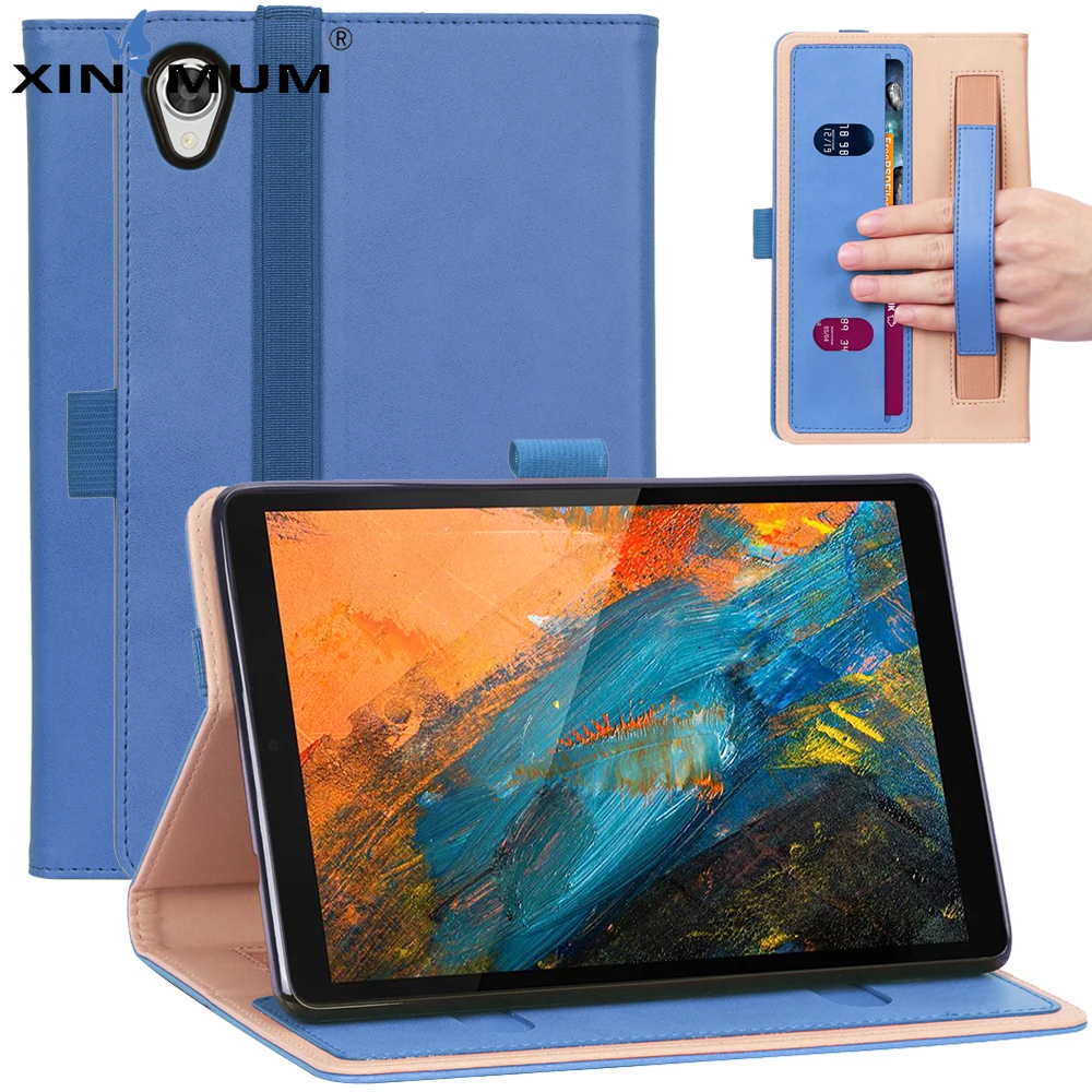 Магнитный чехол для планшета Lenovo Tab M8 FHD TB 8705F 8705N 2nd Gen встроенный Карманный ручной