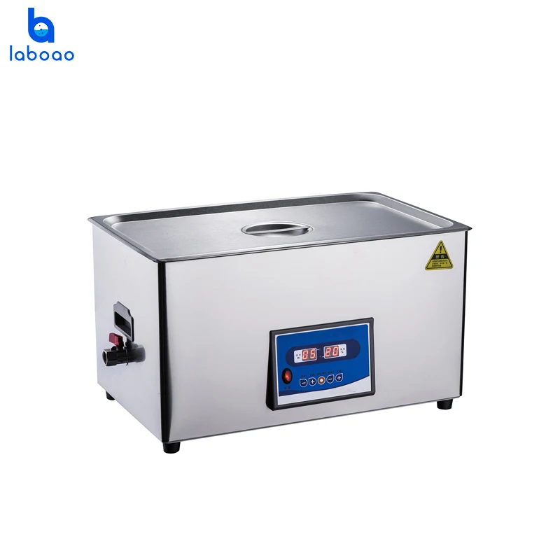 

LUC-12DT Ultrasonic Cleaner Is Used To Clean Glassware