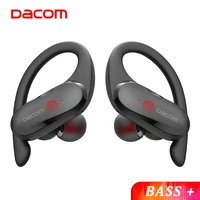 dacom g05 tws bluetooth earbuds bass true wireless stereo headphons sports headset ear hook running headphone for iphone xiaomi
