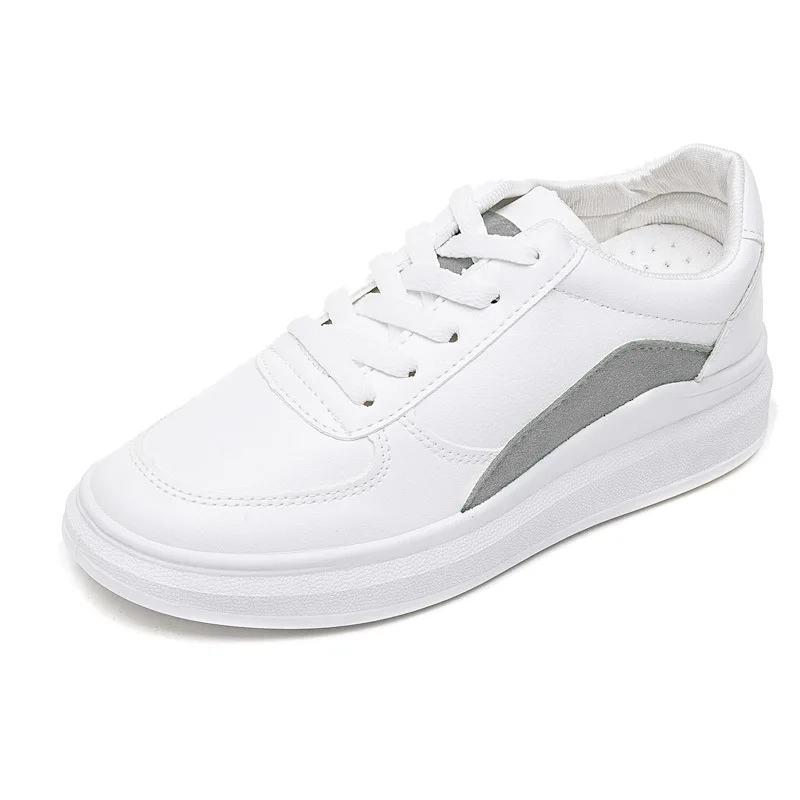 

2021 Spring And Autumn New Sports Shoes Fashion Trend Wild Female White Shoes Female Student Board Shoes Women's Shoes