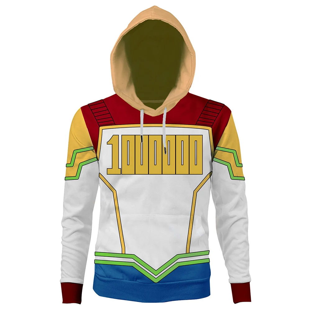 

Толстовка с капюшоном My Hero моя геройская Академия миллион, топы для косплея, толстовка с капюшоном для взрослых, женский и мужской пуловер